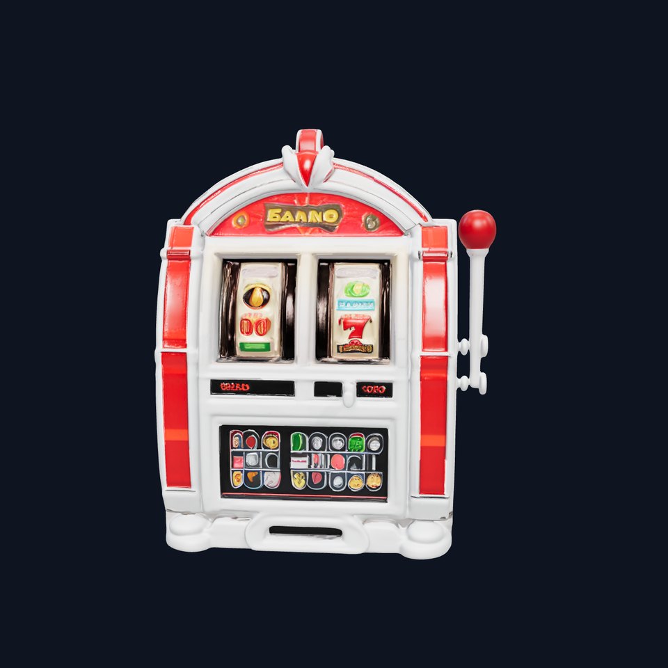 Vintage Slot Machine D Model Pack